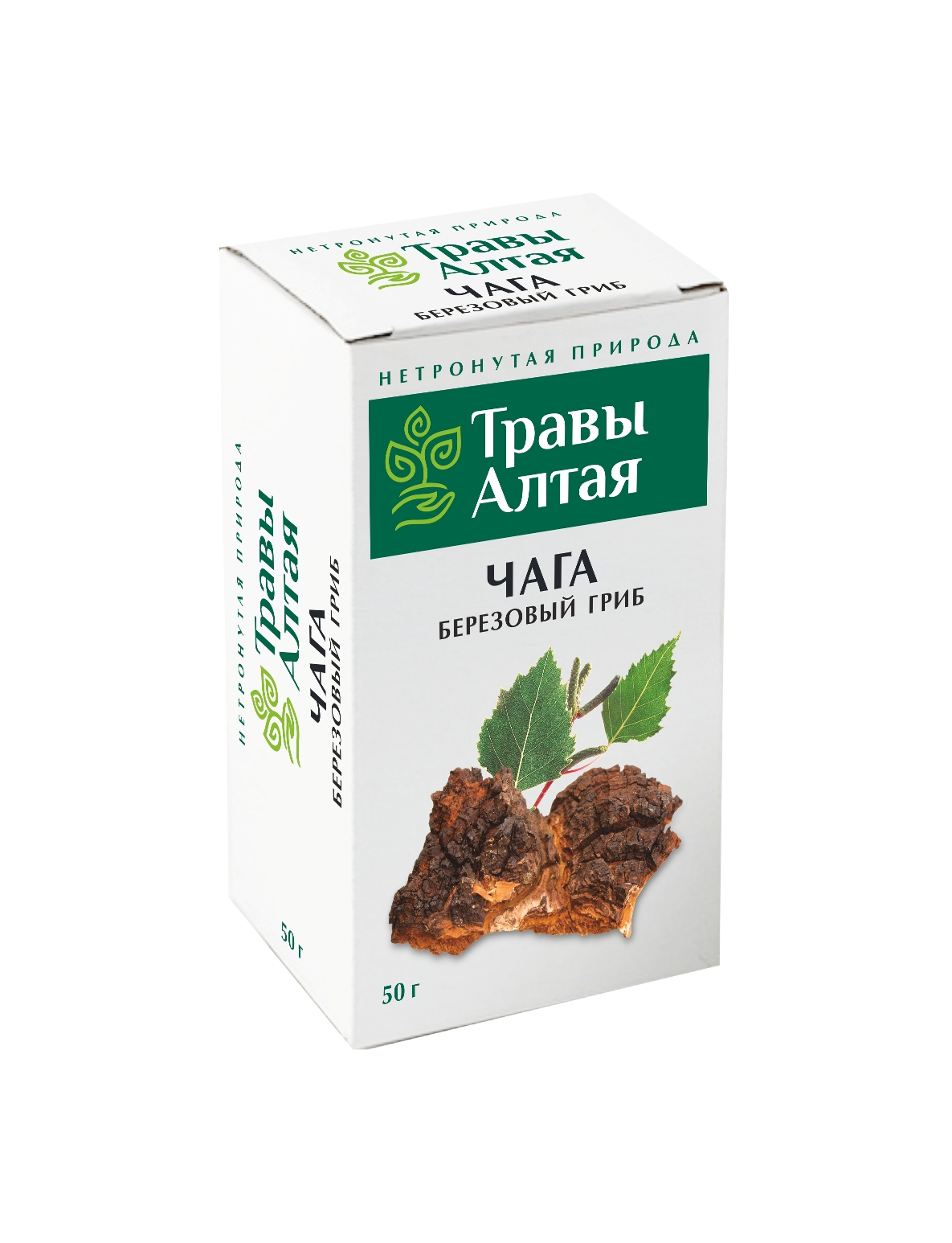 Чага гриб серии Алтай, 50 г