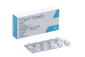 Триттико 150 мг, 20 шт, таблетки пролонгированного действия – купить по ...