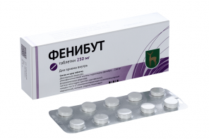 Фенибут 250 мг, 20 шт, таблетки – купить по цене 388 руб. в интернет ...