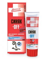 Гель синяк off