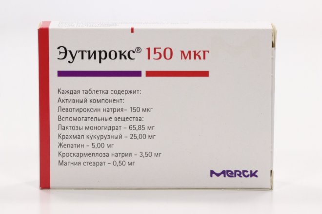 Эутирокс 150 мкг, 100 шт, таблетки – купить по цене 143 руб. в интернет ...