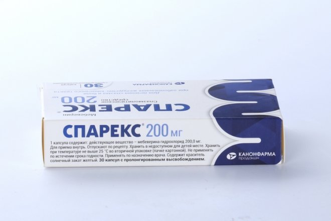 Спарекс 200 мг, 30 шт, капсулы с пролонгированным высвобождением ...
