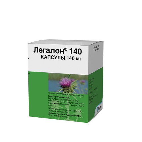 Легалон 140 140 мг, 60 шт, капсулы – купить по цене 1089 руб. в ...