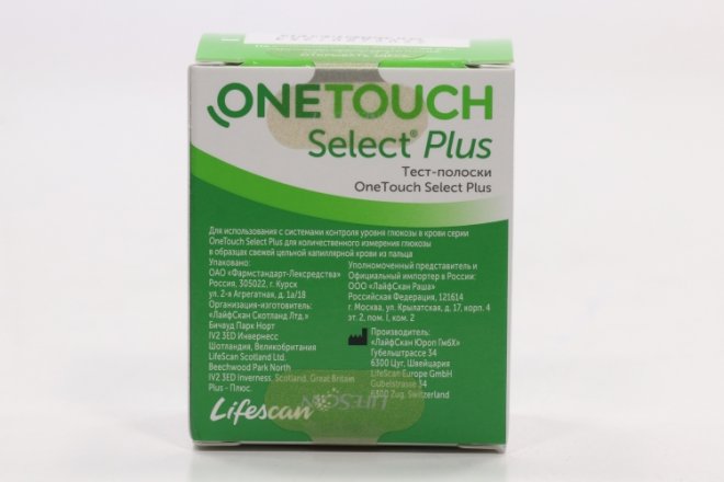 Тест-полоски Уан Тач Селект Плюс д/глюкометра, 25 шт – купить по цене ...