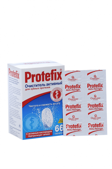 PROTEFIX Aktiv Reiniger таблетки для очищения зубных протезов , 66 шт. | Mēness aptieka