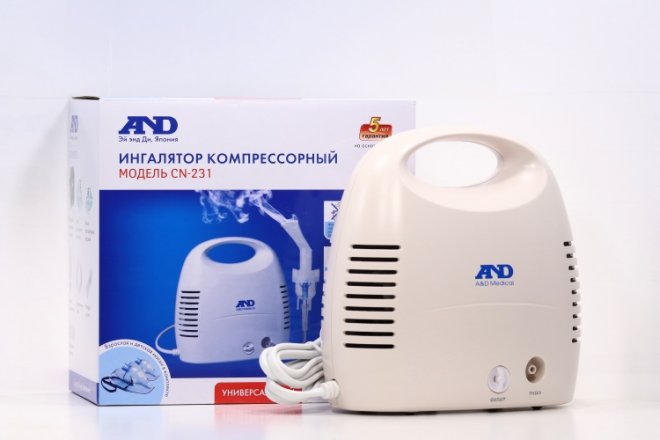 Ингалятор Эй Энд Ди СN-231 компрессор – купить по цене 3598 руб. в ...
