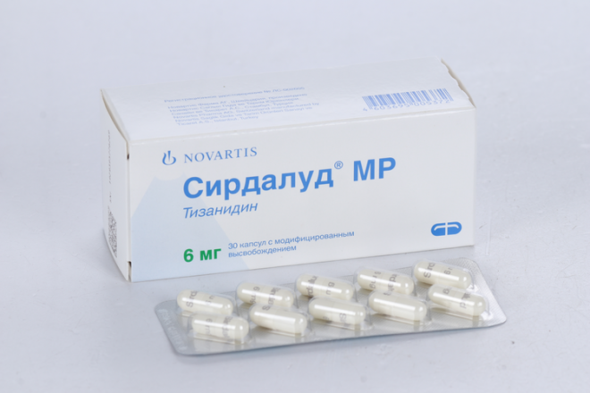Сирдалуд Фото Упаковки