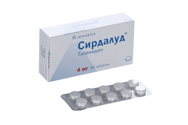 Сирдалуд 4 мг, 30 шт, таблетки – купить по цене 269 руб. в интернет ...