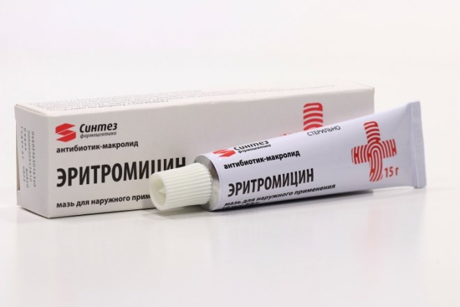 Эритромицин 10000 ЕД/г, 15 г, мазь для наружного применения – купить по ...