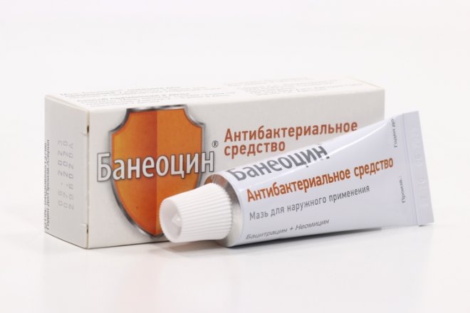 Банеоцин 250 МЕ+5000 МЕ/г, 5 г, мазь для наружного применения – купить ...