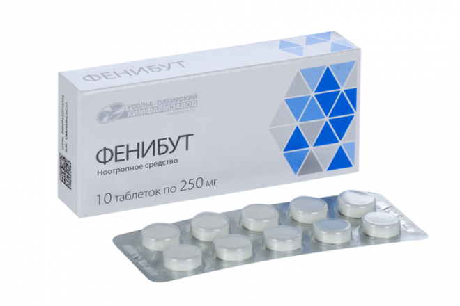 Фенибут 250 мг, 10 шт, таблетки – купить по цене 81 руб. в интернет ...