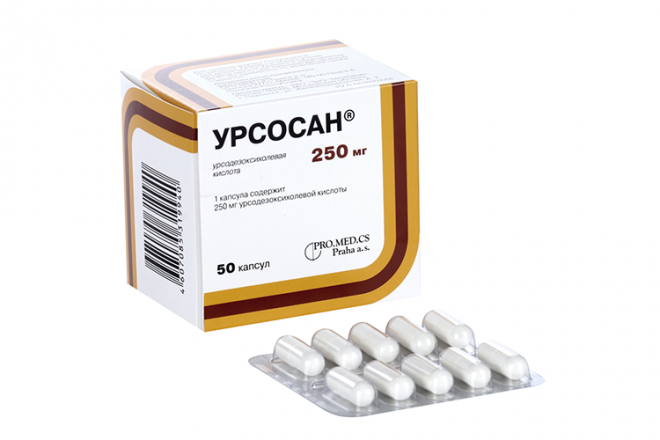 Урсосан 250 мг, 50 шт, капсулы – купить по цене 735 руб. в интернет ...
