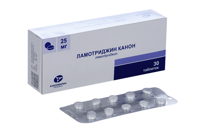 Ламотриджин Канон 25 мг, 30 шт, таблетки – купить по цене 342 руб. в ...
