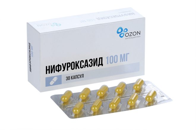 Нифуроксазид капсулы Нифуроксазид капсулы