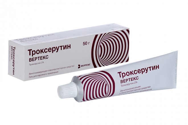 Троксерутин Вертекс 2%, 50 г, гель – купить по цене 181 руб. в интернет ...