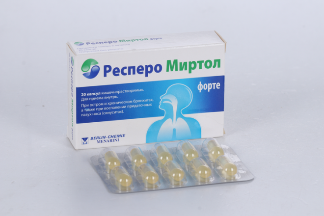 Респеромертол форте Респеромертол форте