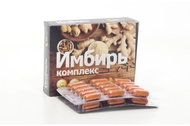 Имбирь комплекс, 30 шт, капсулы – купить по цене 151 руб. в интернет ...