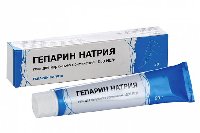 Гепарин натрия 1000 МЕ/г, 50 г, гель для наружного применения – купить ...