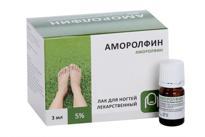 Аморолфин лак 5. Аморолфин лак 5
