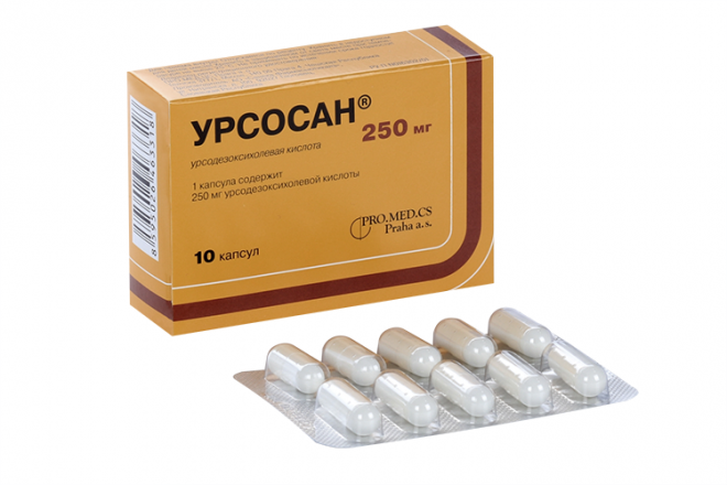 Урсосан 250 мг, 10 шт, капсулы – купить по цене 141 руб. в интернет ...