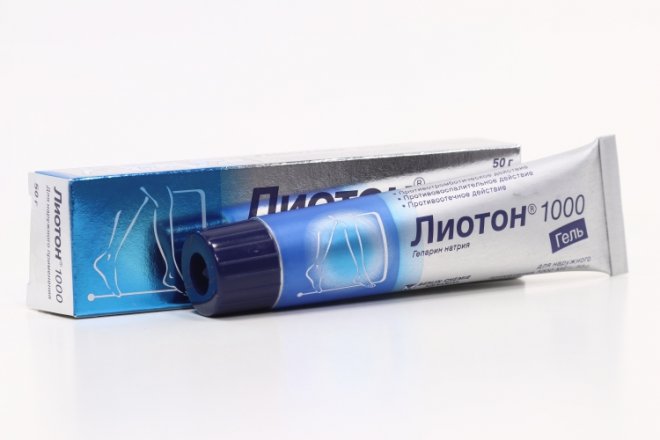Лиотон 1000 1000 ЕД/г, 50 г, гель для наружного применения – купить по ...