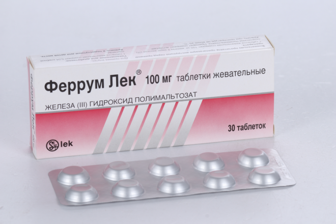 Феррум Лек 100 мг, 30 шт, таблетки жевательные – купить по цене 496 руб ...