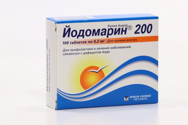 Йодомарин 200, 100 шт, таблетки – купить по цене 179 руб. в интернет ...