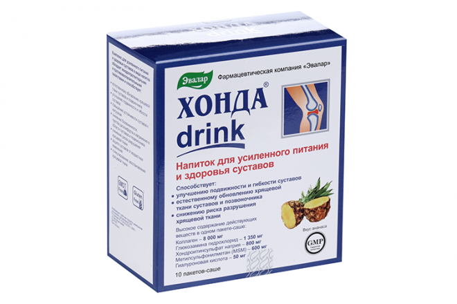 Хонда дринк, 10 шт, пакет-саше Эвалар – купить по цене 1535 руб. в ...