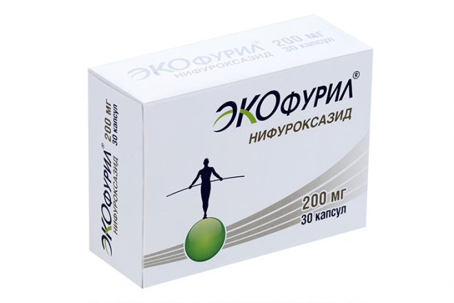 Экофурил 200 мг, 30 шт, капсулы – купить по цене 526 руб. в интернет ...