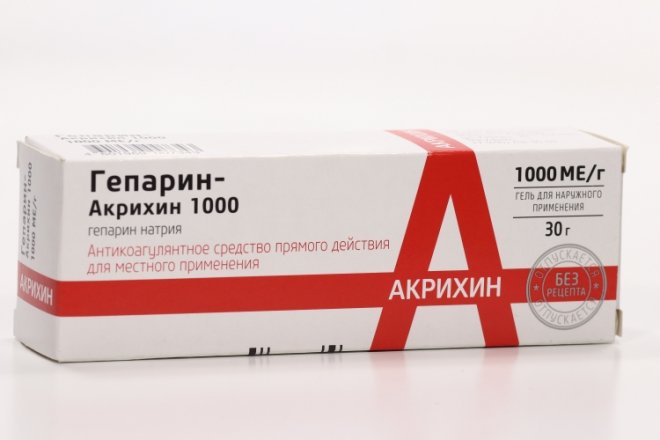 Гепарин Акрихин 1000 Инструкция По Применению Цена