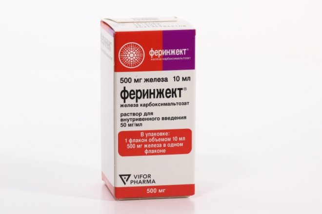 Феринжект 50 мг/мл, 10 мл, раствор для внутривенного введения – купить ...