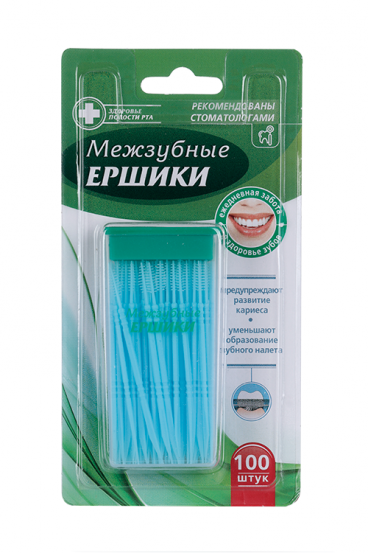 Межзубный ершик, 100 шт – купить по цене 159 руб. в интернет-магазине ...