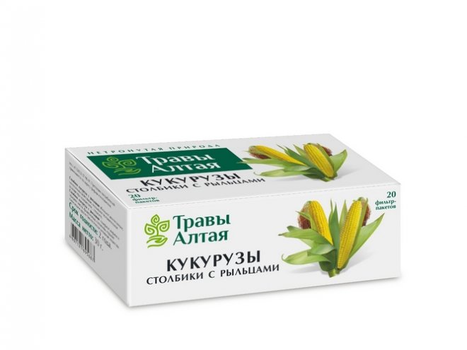 Кукурузы столбики с рыльцами серии Алтай, 1,5 г, 20 шт –  по цене .
