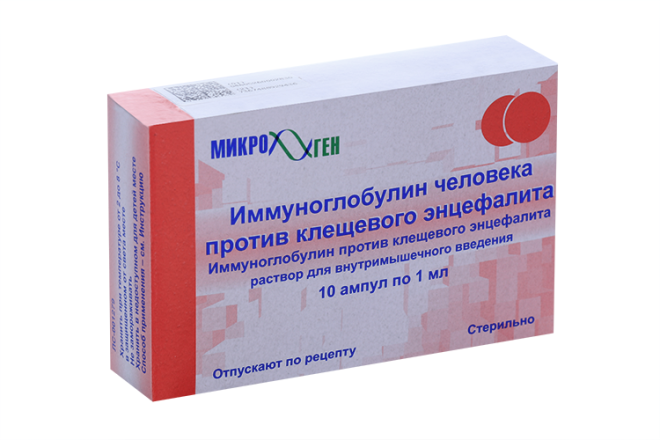 Иммуноглобулин Человека Против Клещевого Энцефалита, 1 Мл, 10 Шт.