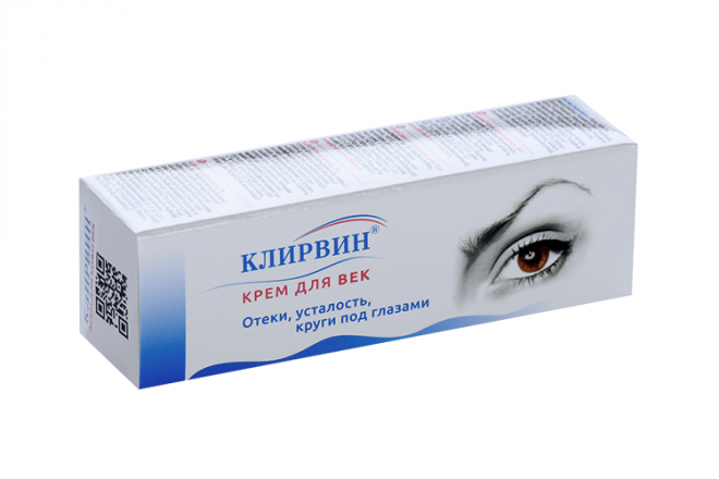 Крем Клирвин д/век, 20 г – купить по цене 125 руб. в интернет-магазине ...