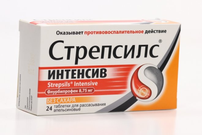 Стрепсилс Интенсив 8.75 мг, 24 шт, таблетки для рассасывания ...