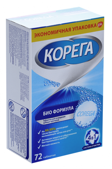 Таблетки Корега Био Формула, 72 шт – купить по цене 789 руб. в интернет ...