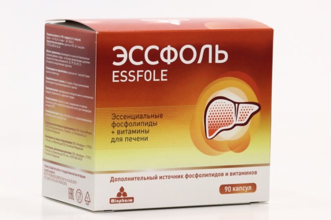 Фосфолипиды Эссфоль, 1 500 мг, 90 шт, капсулы – купить по цене 682 руб ...