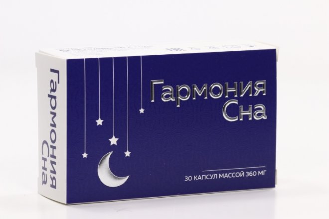 Гармония сна с мелатонином, 30 шт, капсулы – купить по цене 350 руб. в ...