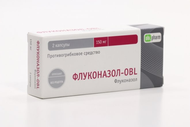 Флуконазол-OBL 150 мг, 2 шт, капсулы – купить по цене 70 руб. в ...