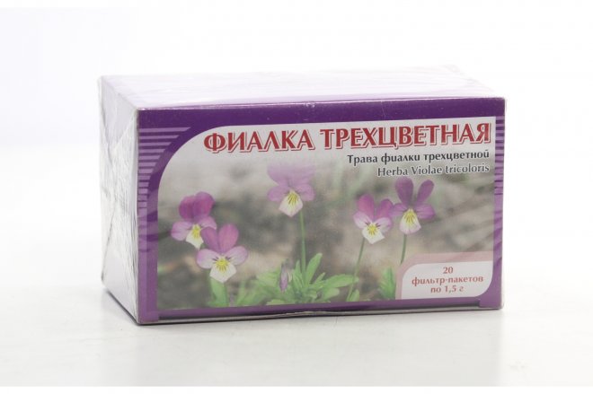 Фиалки трехцветной трава, 1,5 г, 20 шт, сырье растительное измельченное  ф/пак – купить по цене 61 руб. в интернет-аптеке AptekiPlus в Евсино