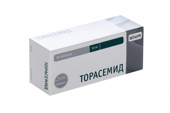 Торасемид 10 мг, 30 шт, таблетки – купить по цене 317 руб. в интернет ...