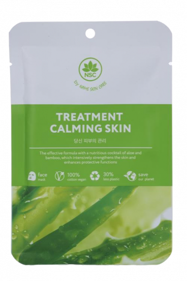 Маска NAME SKIN CARE Заживляющая и успокаивающая тканевая д/лица, 25 мл ...