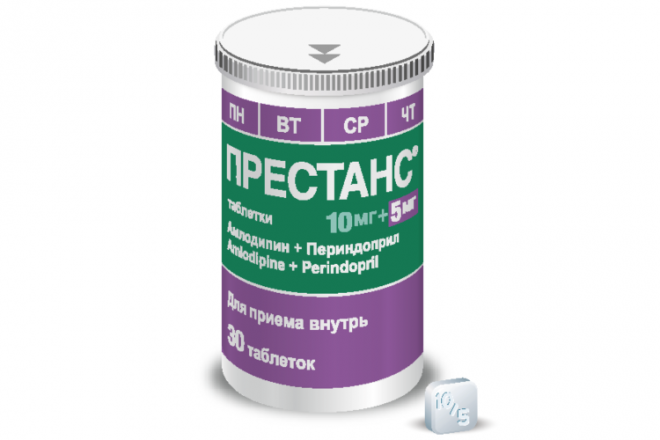 Престанс 10 мг+5 мг, 30 шт, таблетки (00102) – купить по цене 834 руб ...