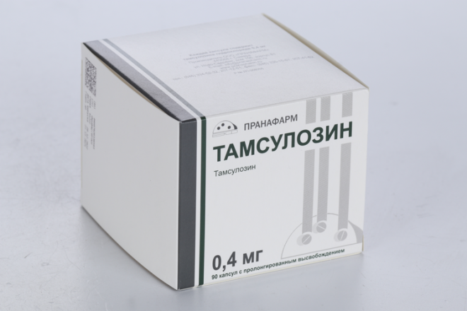 Тамсулозин 0.4 мг, 90 шт, капсулы с пролонгированным высвобождением ...