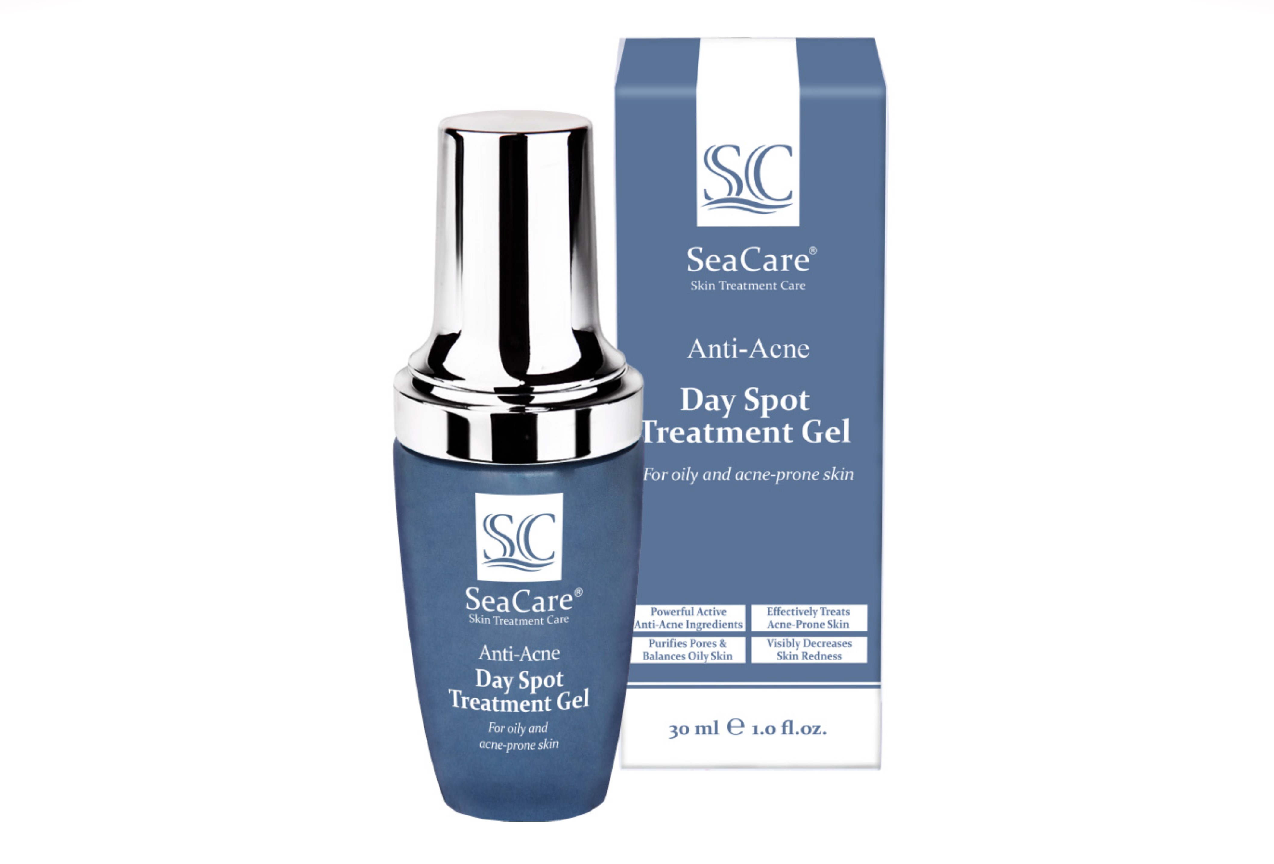 Icon skin отзывы. SEACARE точечный дневной гель Anti-acne Day spot treatment Gel.