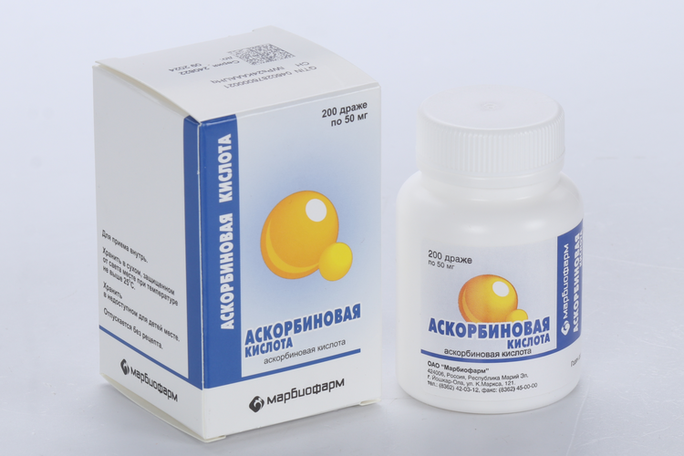 Аскорбиновая кислота-Марбиофарм 25 мг — инструкция по применению, аналоги, форма выпуска