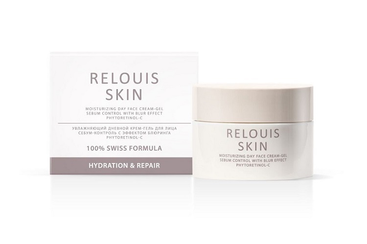 Крем-гель дневной для лица Увлажняющий себум-контроль Skin Hydration&Repair RELOUIS 40г