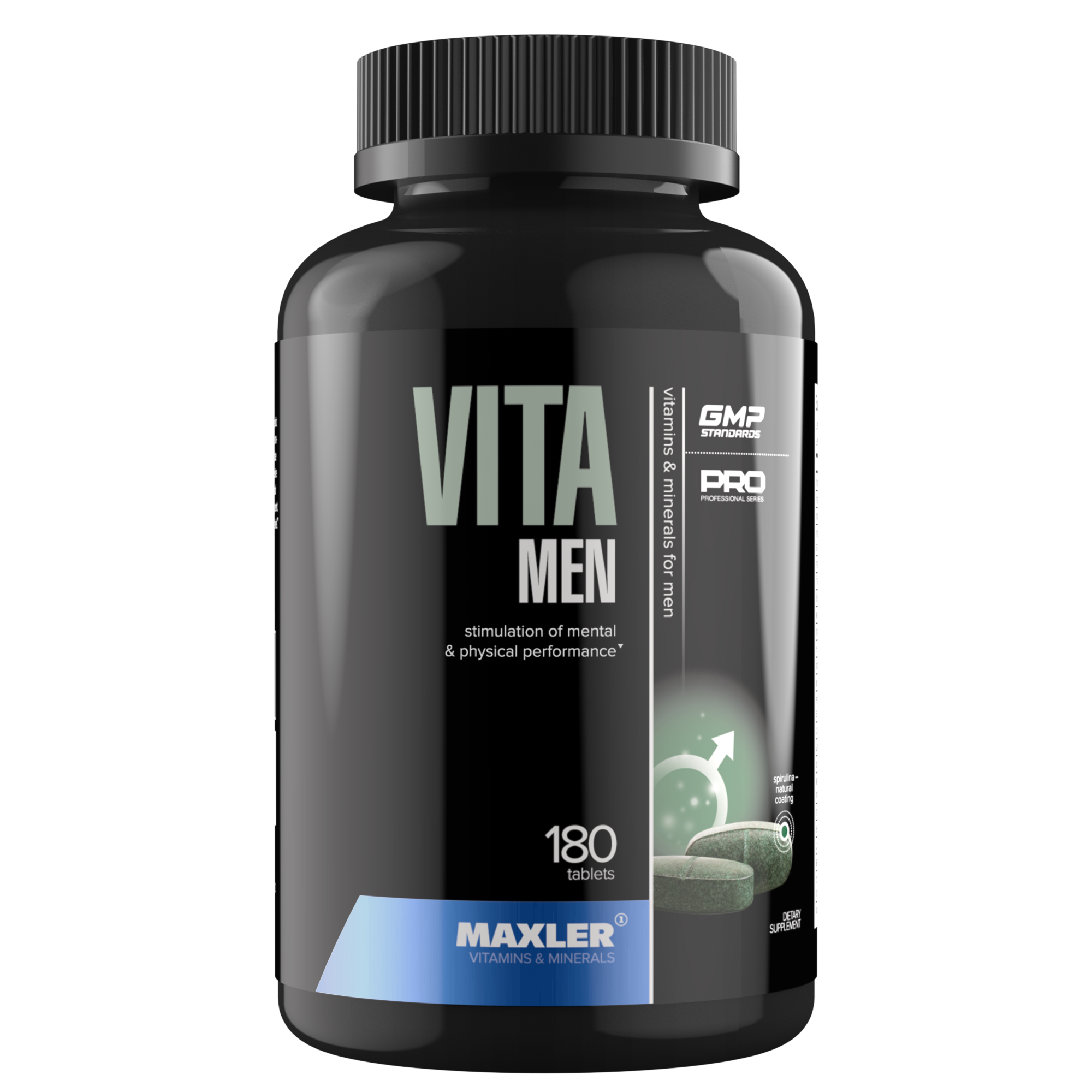 Комплекс витаминов и минералов для мужчин Maxler VitaMen, 180 таблеток