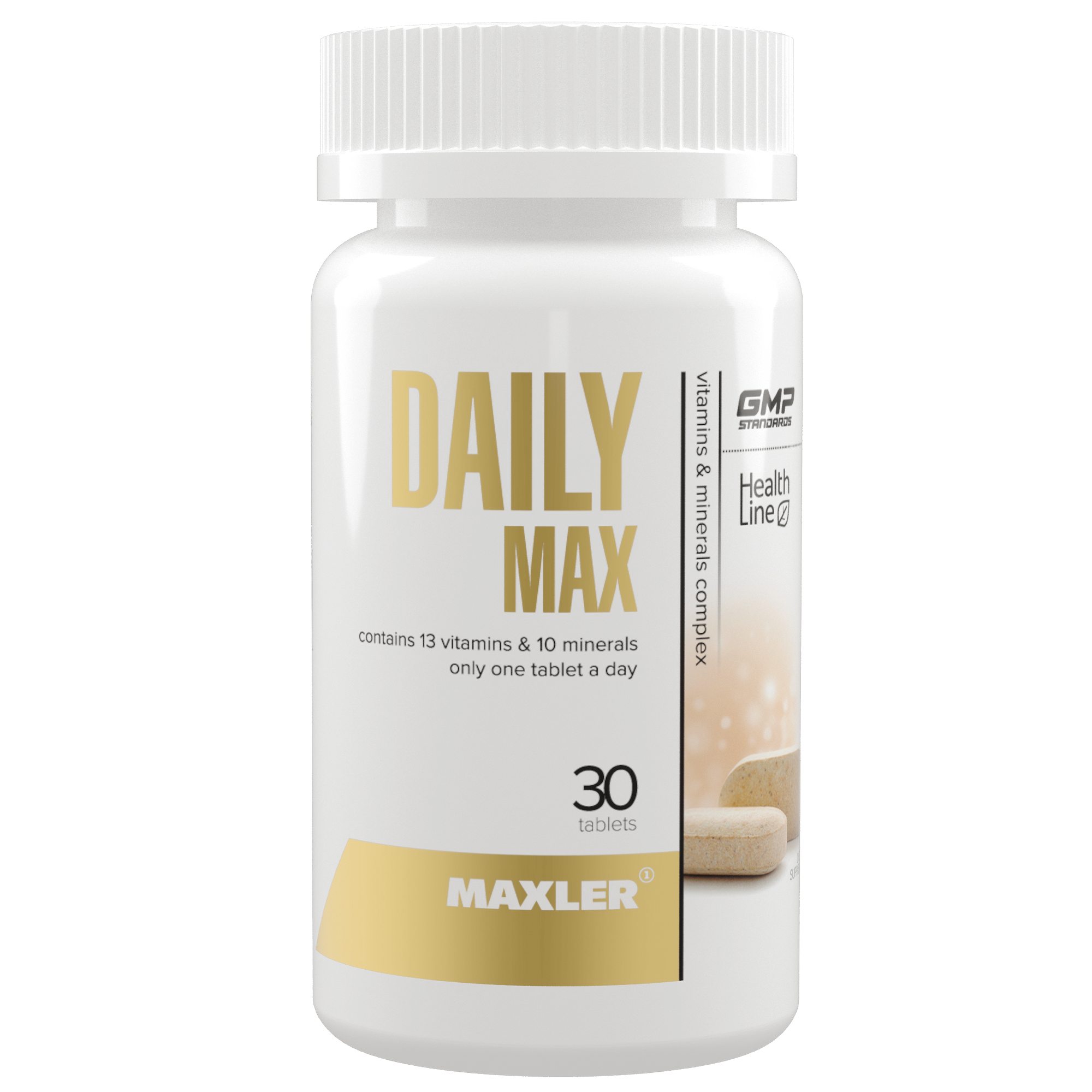 Комплекс витаминов и минералов Maxler Daily Max, 30 таблеток